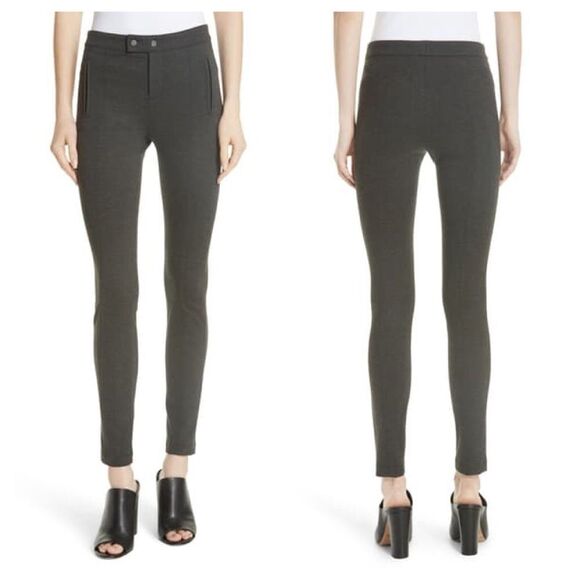Vince Ski Skinny Pants Size 14 in Charcoal - Picture 1 of 8